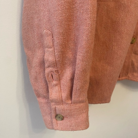 Madewell pink flannel size small - Picture 5 of 6